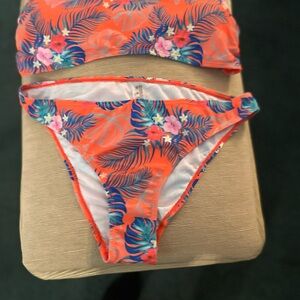 SHEIN Vibrant Floral Bikini Set